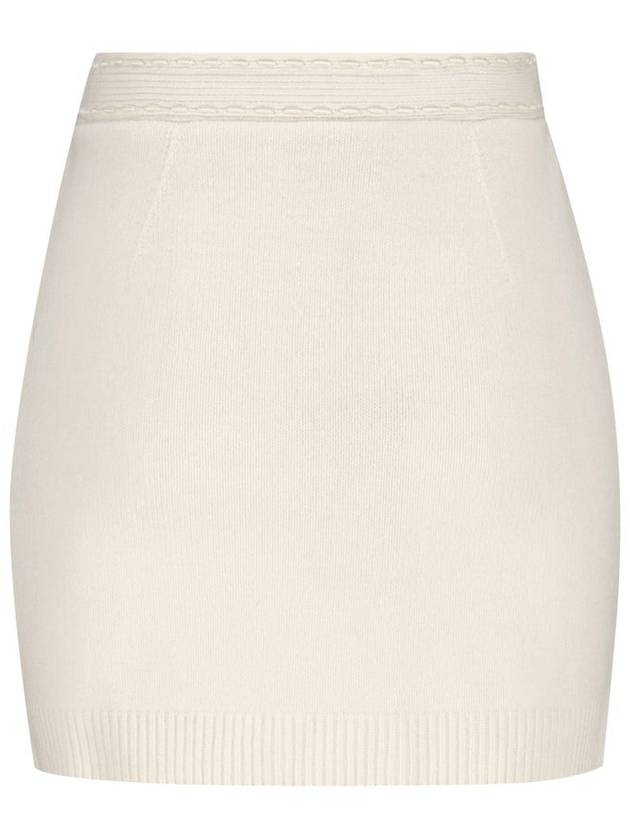 Fendi Skirts Beige - FENDI - BALAAN 2