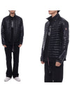 Althays Short Down Zip-Up Padding Black - MONCLER - BALAAN 3