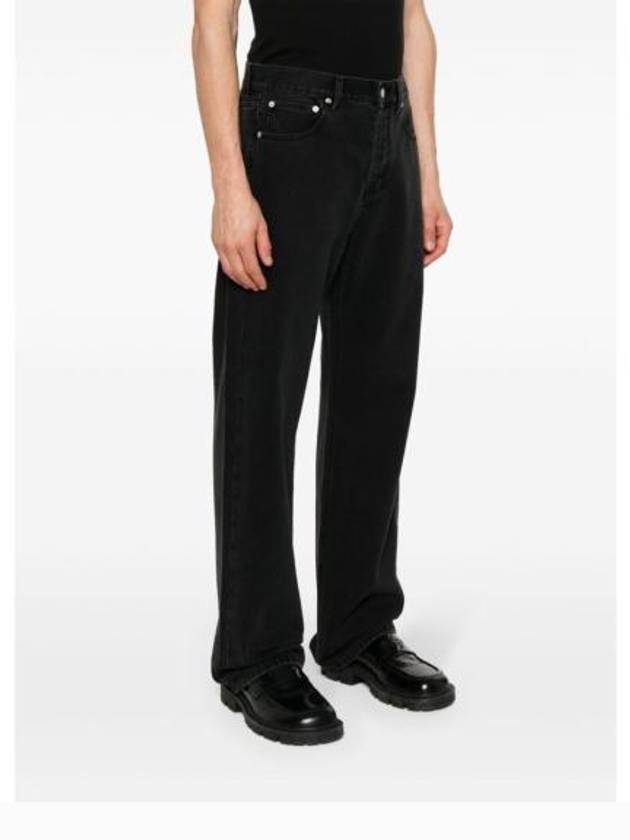 Denim Straight Pants 245DE028 1515 990 BLACK - JACQUEMUS - BALAAN 4