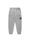 Cotton Fleece Cargo Track Pants Grey - STONE ISLAND - BALAAN 1