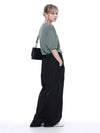 LSSWP BK Linen Slit String Wide Pants Black - CHANCE'S NOI - BALAAN 3