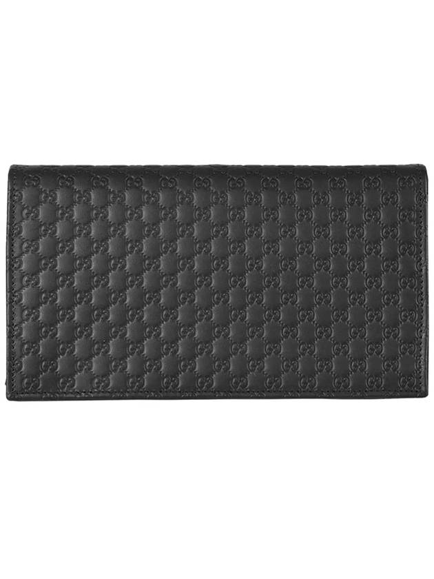 Microssima Strap Wallet Cross Bag Black - GUCCI - BALAAN 4