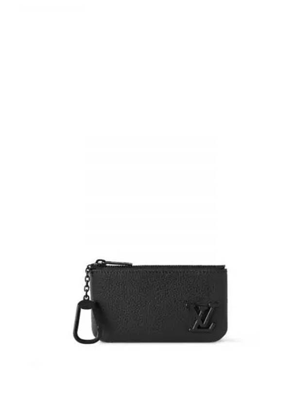 LV Aerogram Key Pouch Black - LOUIS VUITTON - BALAAN 2