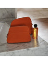 Bolide Fabric Small Pouch Bag Orange Feu - HERMES - BALAAN 3