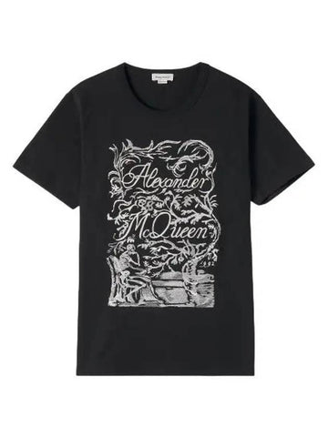 short sleeve t shirt - ALEXANDER MCQUEEN - BALAAN 1