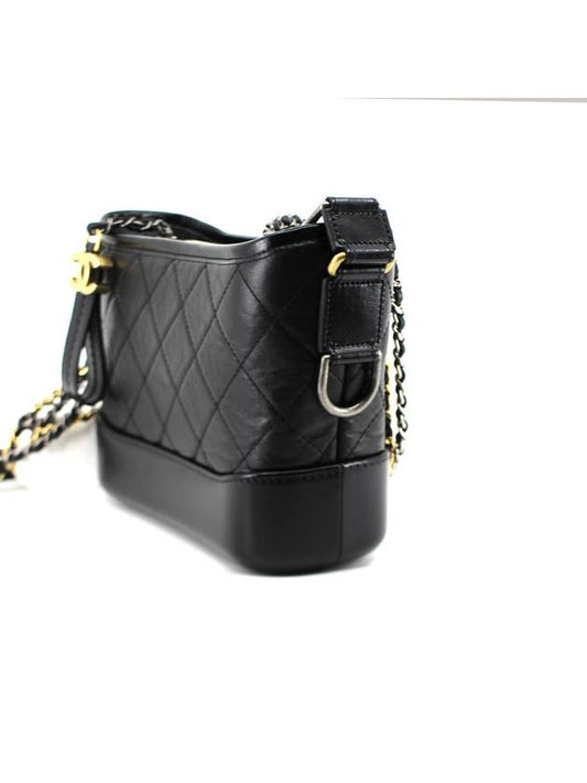 CH Gabriel Hobo Bag Small Black CH41BG177 - CHANEL - BALAAN 2