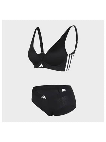 adidas UNDERWEAR Performance Aero Ready All Mesh Bra Panties BK - ADIDAS - BALAAN 1