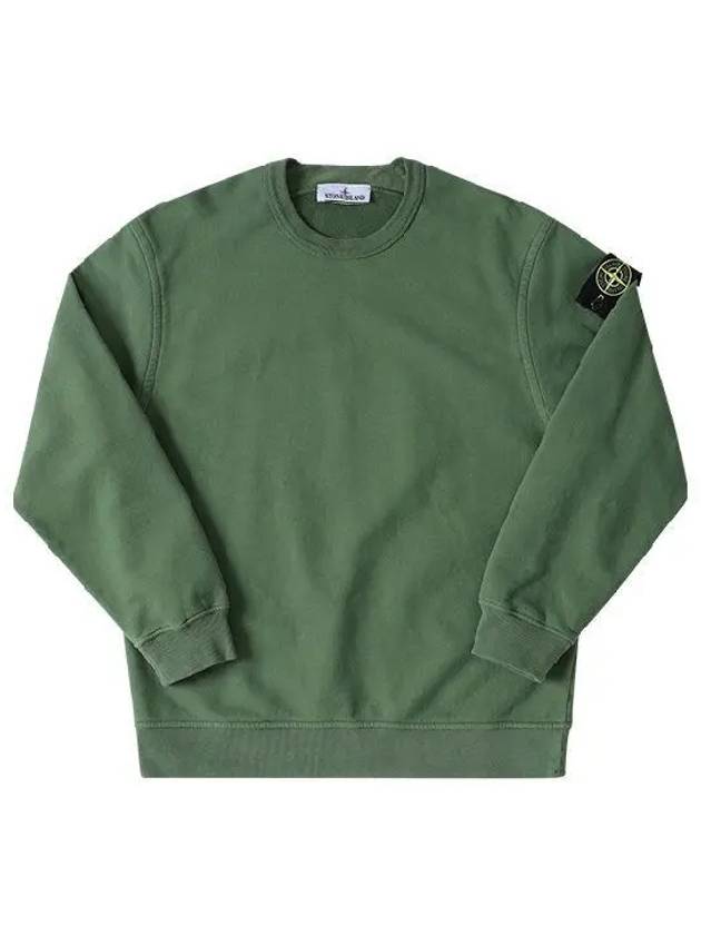 61720 V0058 Wapen Logo Garment Dying Men s Sweatshirt 1139147 - STONE ISLAND - BALAAN 1