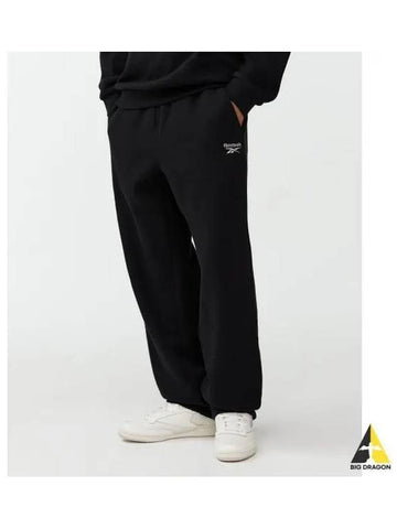 Vector loose fit straight sweatpants black - REEBOK - BALAAN 1