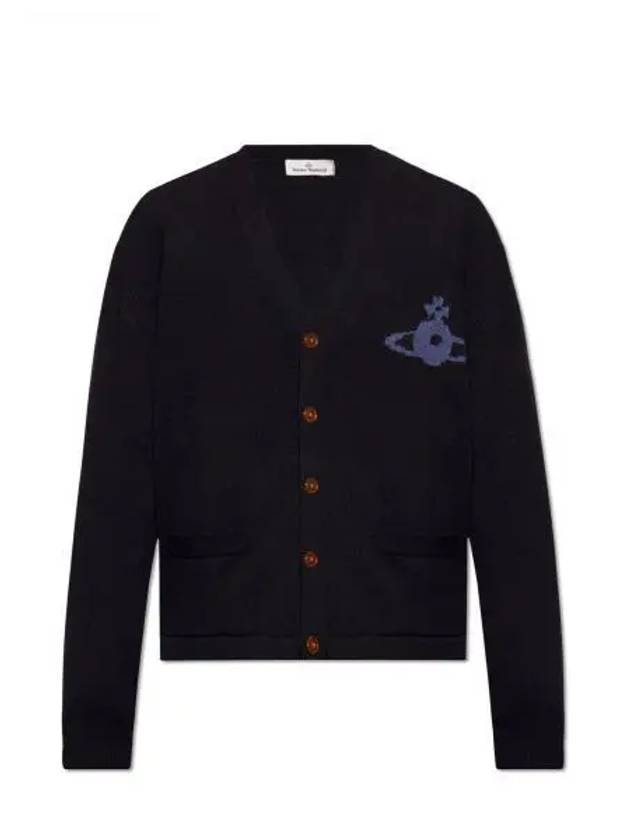 Alex Sphere Intarsia Cardigan 27010014Y0018 - VIVIENNE WESTWOOD - BALAAN 2