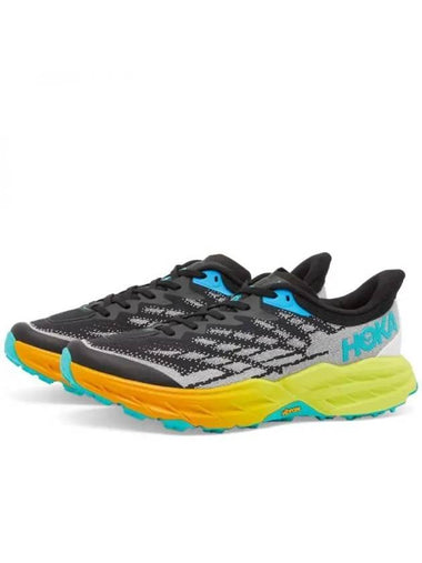 Speedgoat 5 Low Top Sneakers Black - HOKA ONE ONE - BALAAN 1