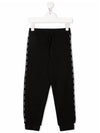 Kids Logo Tape Track Pants 8H752 10 809B3 999 - MONCLER - BALAAN 2