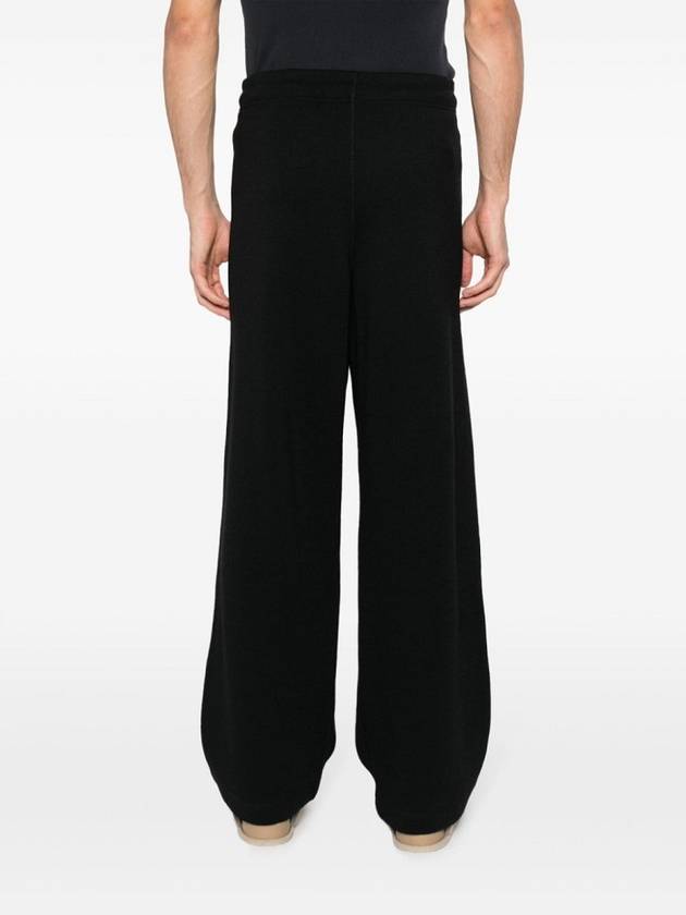 Leader Zed Pseudo Knit Straight Pants Black - OUR LEGACY - BALAAN 4