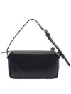 Simply Mini Leather Shoulder Bag Black - FENDI - BALAAN 5