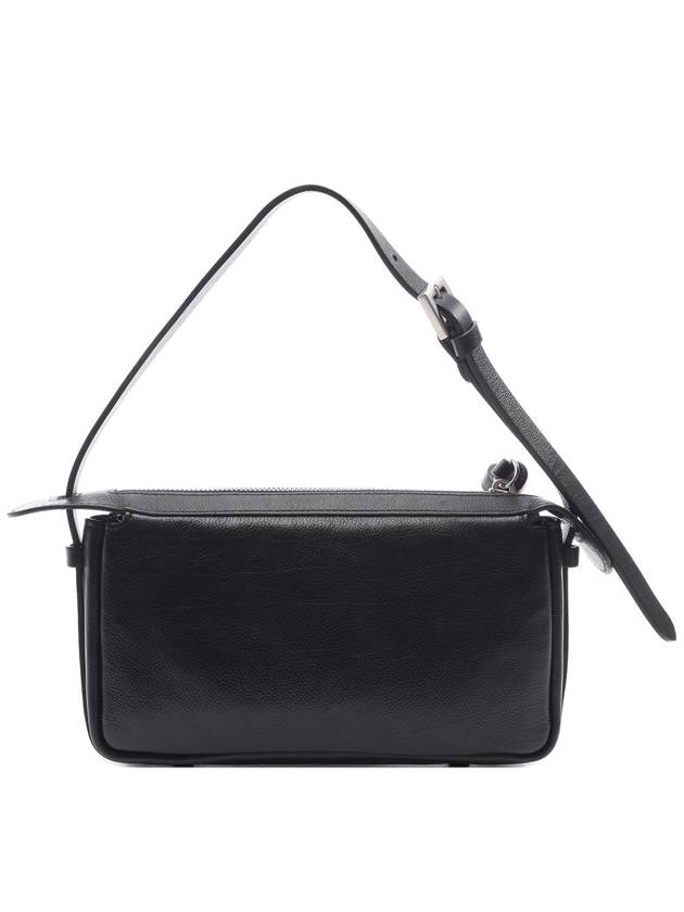 Simply Mini Leather Shoulder Bag Black - FENDI - BALAAN 5