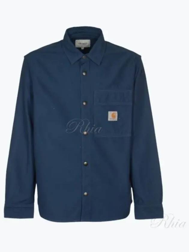 Hayworth Shirt Jacket Navy - CARHARTT WIP - BALAAN 2