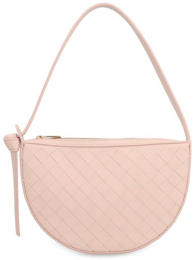 Intrecciato Sunrise Small Shoulder Bag Pink - BOTTEGA VENETA - BALAAN 2