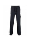 Waffen Patch Cotton Fleece Track Pants Navy - STONE ISLAND - BALAAN 1