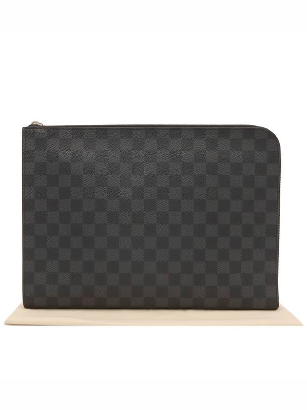 Damier Graphite Canvas Pochette Jour GM Clutch - LOUIS VUITTON - BALAAN 2