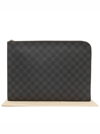 Damier Graphite Canvas Pochette Jour GM Clutch - LOUIS VUITTON - BALAAN 2