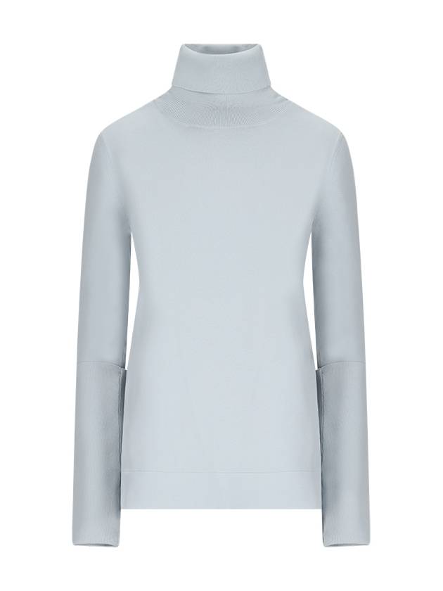 HIGH-NECK RIBBED SWEATER - JIL SANDER - BALAAN 1