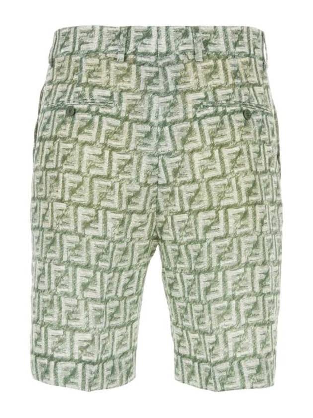 FF Print Shorts Green - FENDI - BALAAN 3