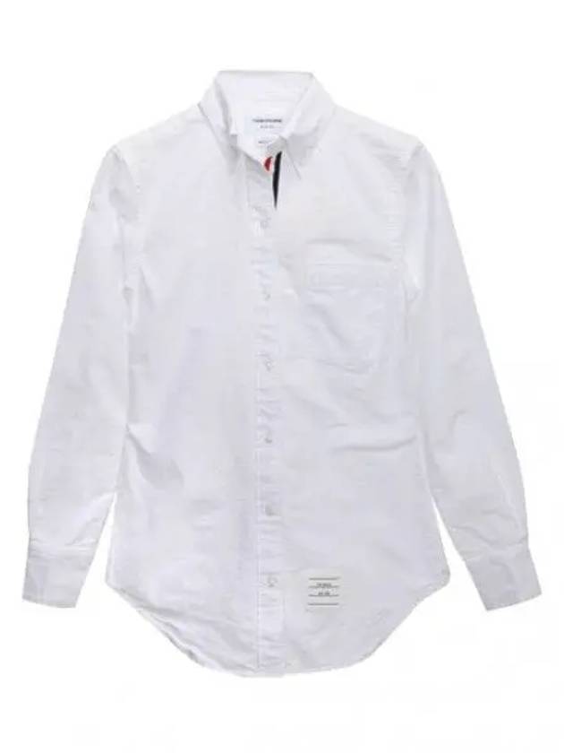 Hidden RWB Trim Oxford Shirt Women - THOM BROWNE - BALAAN 1