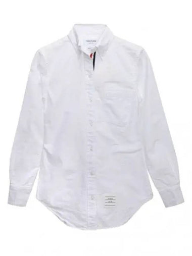 Hidden RWB trim oxford shirt - THOM BROWNE - BALAAN 1