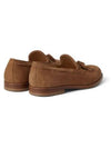 Tassel Decorated Suede Loafers Brown - BRUNELLO CUCINELLI - BALAAN 4