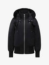 Orginal Debbie Shearling Bomber Jacket Black - MOOSE KNUCKLES - BALAAN 1