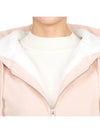 Classic Bunny 2 Zip Up Hoodie White Lining Dusty Rose - MOOSE KNUCKLES - BALAAN 9