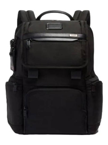 Alpha Flap Backpack Black Bag - TUMI - BALAAN 1