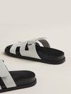 Chypre Calfskin Sandals Blanc - HERMES - BALAAN 6