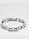 Monogram Tide Up Bracelet Silver - LOUIS VUITTON - BALAAN 4