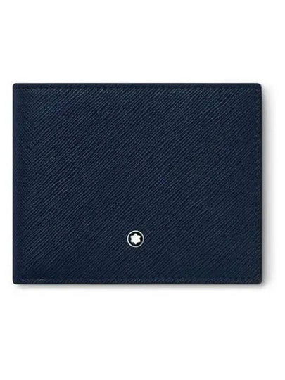 Sartorial 6CC Leather Half Wallet Ink Blue - MONTBLANC - BALAAN 2