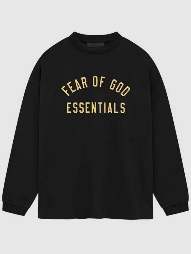 Jersey Long Sleeve T-Shirt Black - FEAR OF GOD ESSENTIALS - BALAAN 2