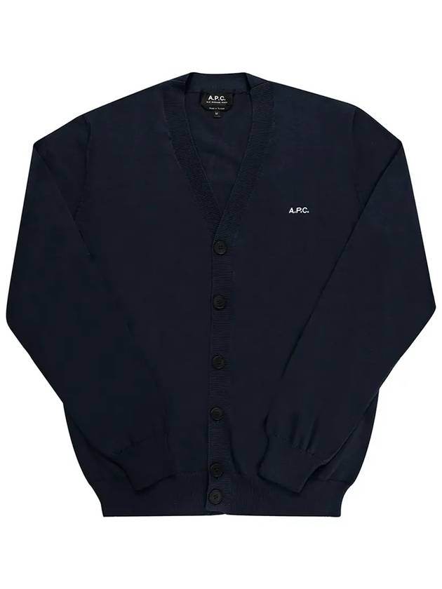 Joseph Logo Cardigan Dark Navy - A.P.C. - BALAAN 4