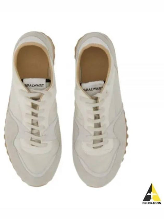 Men's Trail Leather Low Top Sneakers White - SPALWART - BALAAN 2