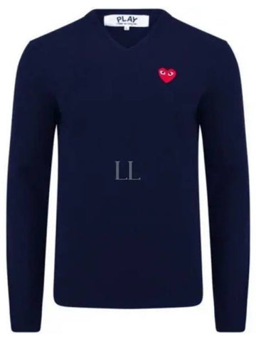 Red Heart Waffen Men s Wool Knit AZ N002 051 2 - COMME DES GARCONS - BALAAN 1