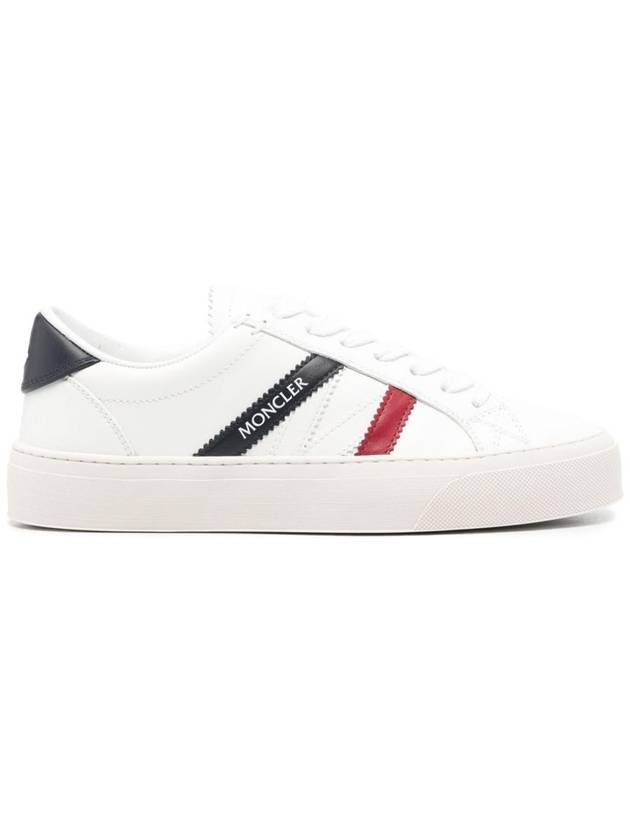 Monaco M Low-Top Sneakers Optical White - MONCLER - BALAAN 2