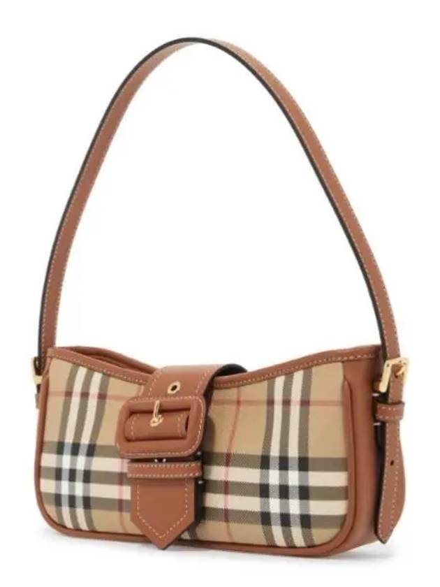 Check Shoulder Bag Brown - BURBERRY - BALAAN 2