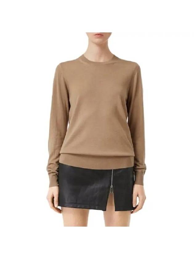 Bempton Knit Top Brown - BURBERRY - BALAAN 4