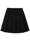 INVERTED PLEAT SKIRT W INNER PANTSBlack - PLAYBOO - BALAAN 1