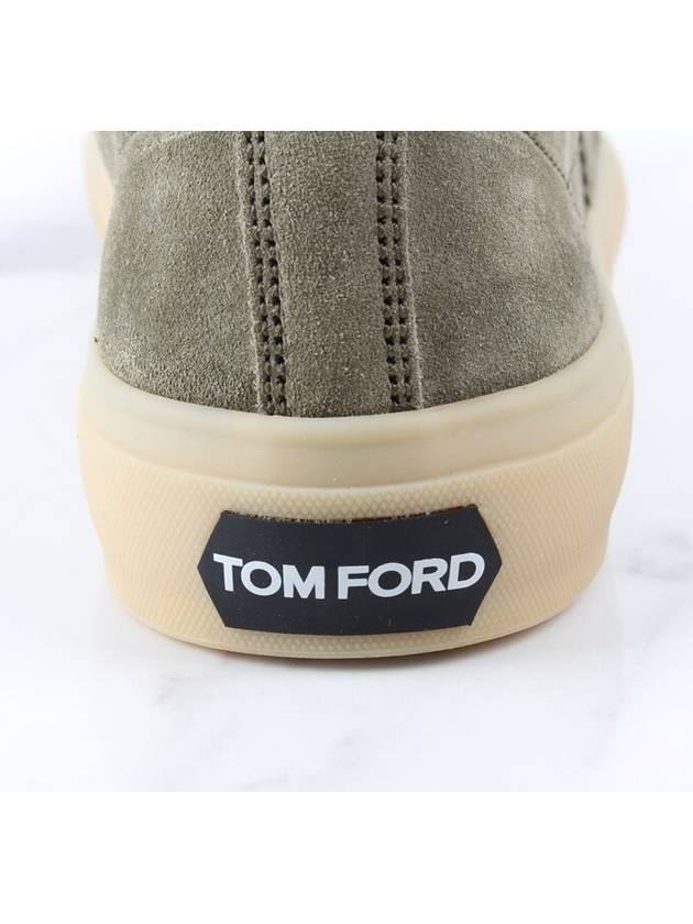 Cambridge suede khaki sneakers 9 5 285 - TOM FORD - BALAAN 8