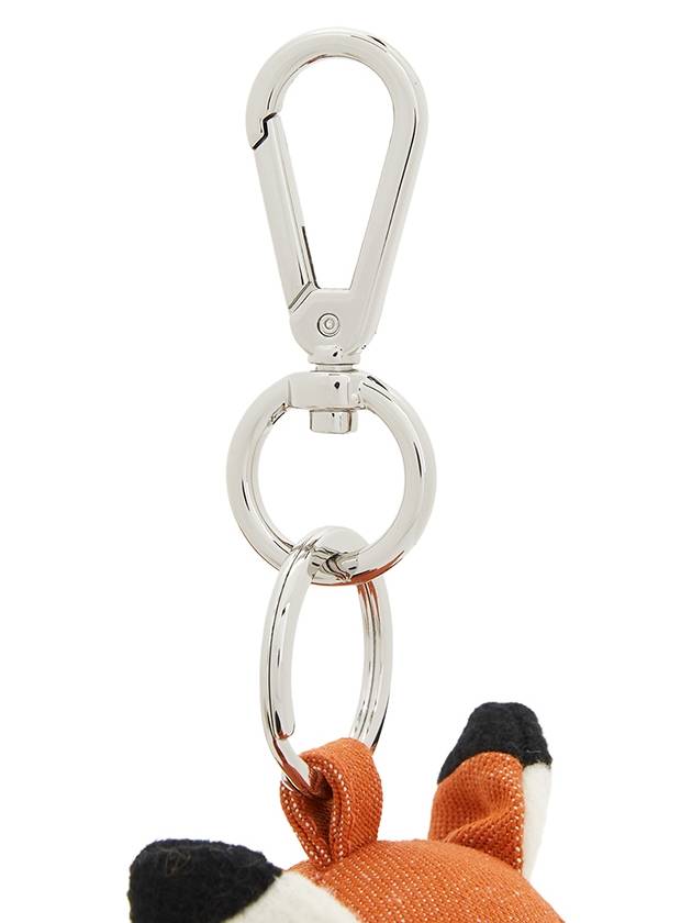 Medium Fox Charm Key Holder Rust - MAISON KITSUNE - BALAAN 5