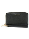 Jet Set Phone Case Long Wallet Black - MICHAEL KORS - BALAAN 2