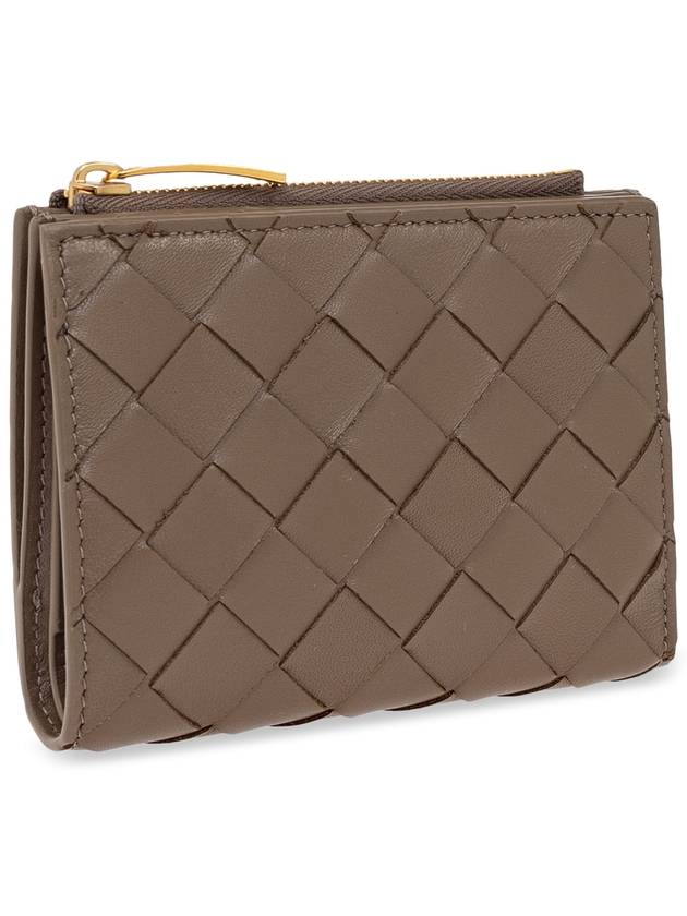 Bottega Veneta Wallet With Weave, Women's, Brown - BOTTEGA VENETA - BALAAN 4