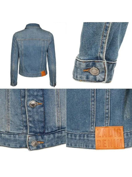 KIOKY Denim Jacket PWGCT3403F - ZADIG & VOLTAIRE - BALAAN 2