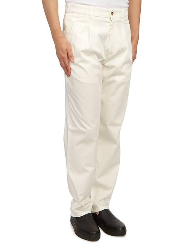 straight pants white - RVR LARDINI - BALAAN 4