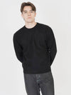 Soft Hazy Wool Round Knit Black - CHANCE'S NOI - BALAAN 1